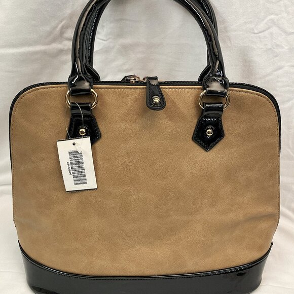 Bioworld Harry Potter Owl Post Dome Beige Faux Leather Zip Up Satchel Purse - Picture 3 of 6